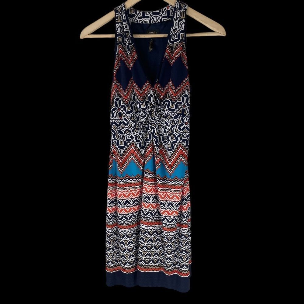 Laundry By Shelli Segal Twist‎ Front Dress Sz 2